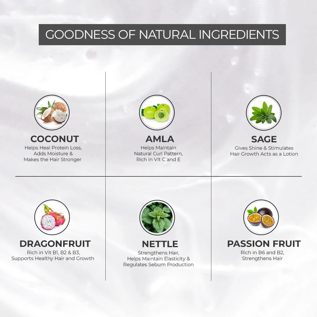 Curly Hair Enhancing Combo | Plumping Primer and Hair Gel light | Curly hair products | Hair care for curly hair | Vitamin B | Vitamin E | Dragon fruit | Created by Savio John Pereira