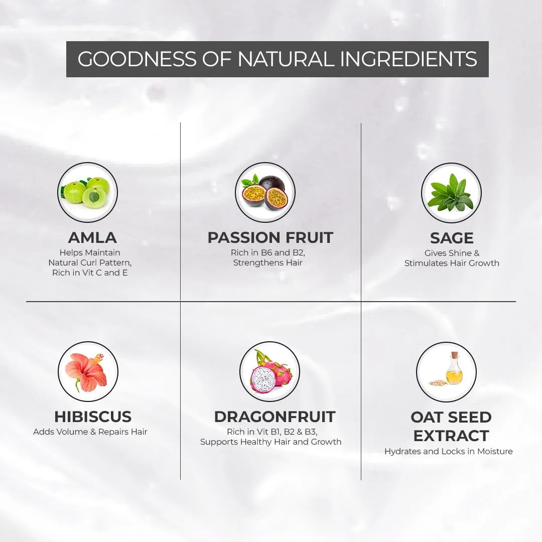 Curly Hair Enhancing Combo |Plumping Primer and Ultra Hold Hair Gel | Curly hair products | Hair care for curly hair | Vitamin B | Vitamin E | Dragon fruit | Created by Savio John Pereira