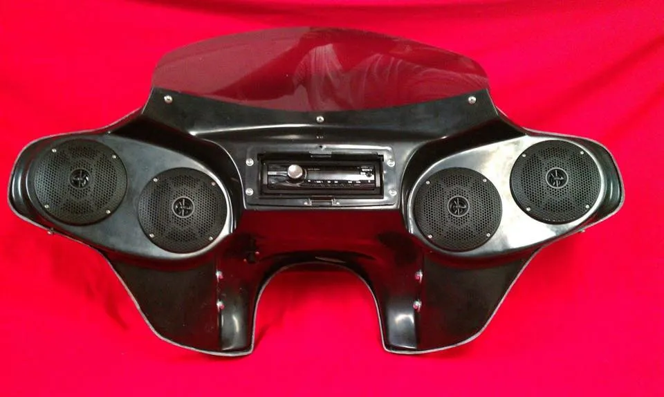 Custom Batwing Headlight Fairing