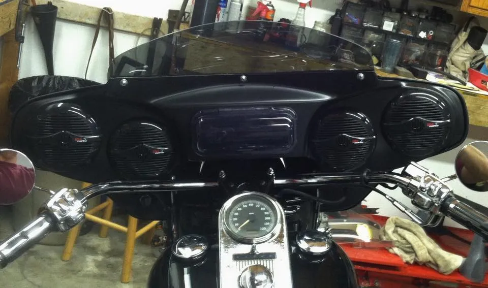 Custom Batwing Headlight Fairing