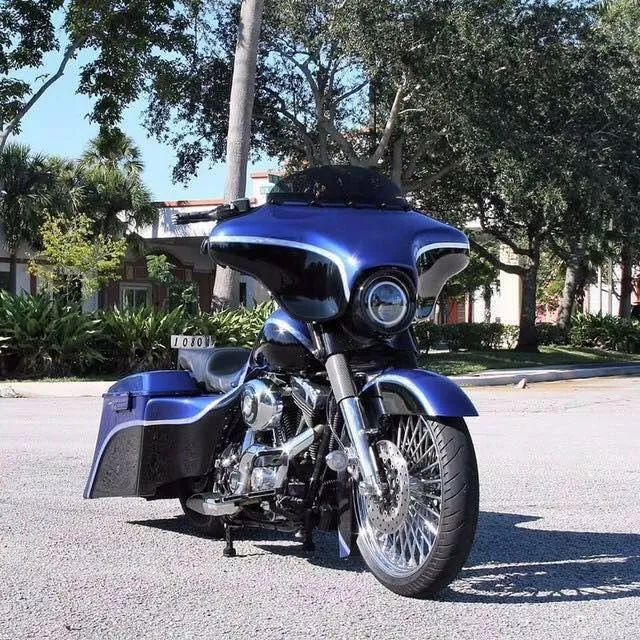 Custom Batwing Headlight Fairing