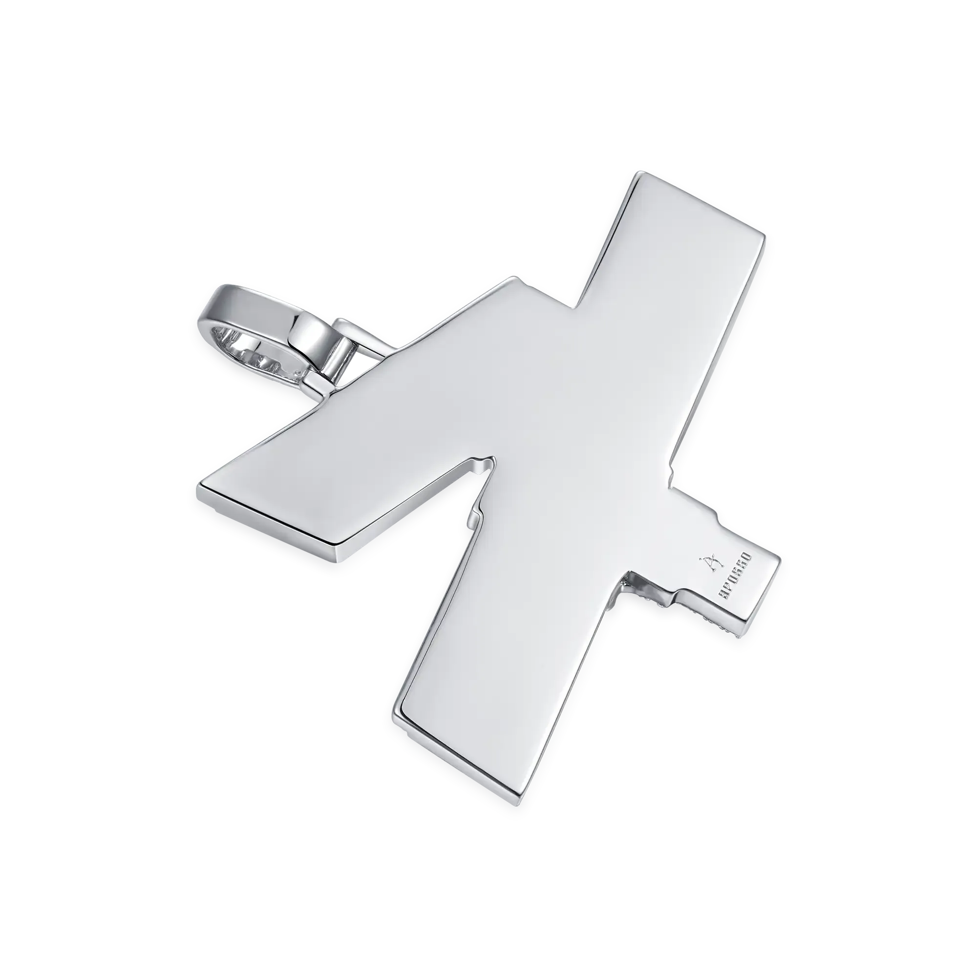 Custom Iced Street Sign Pendant