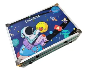 Deluxe Universe-Themed Art Set for Kids – 145-Piece Painting & Coloring Kit