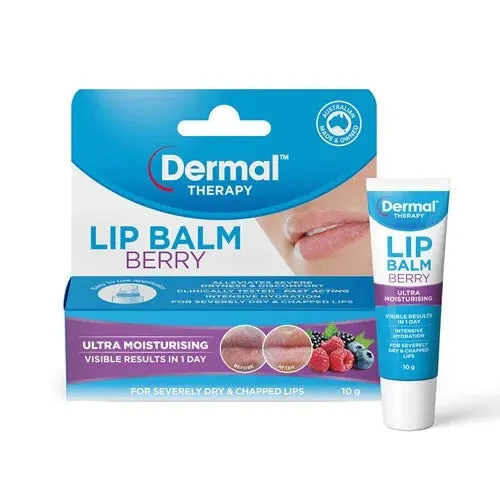 Dermal Therapy Lip Balm Berry 10g