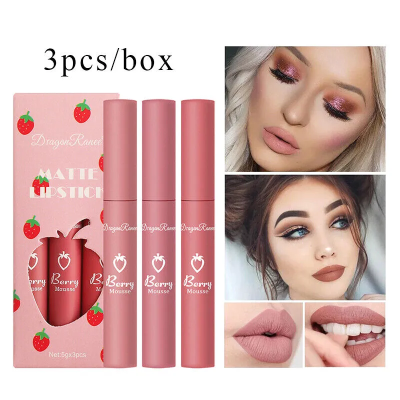 Dragon Ranee Berry Matte Lipstick Trio