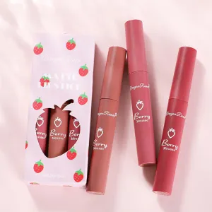 Dragon Ranee Berry Matte Lipstick Trio