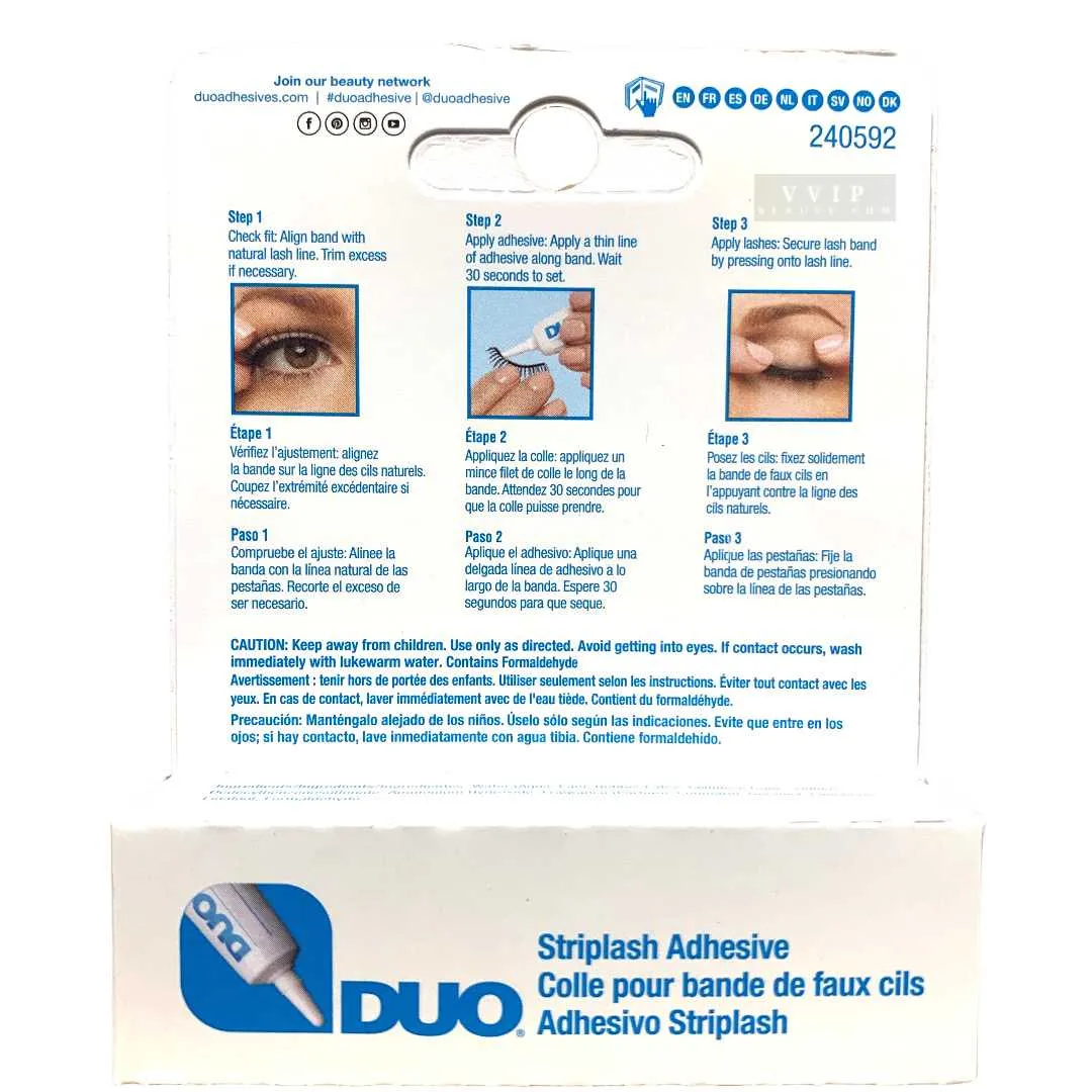 DUO Eyelash Adhesive - White/Clear 0.25oz  (S20)