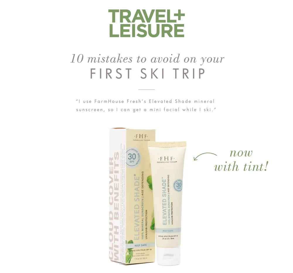 Elevated Shade® | Age-Defending 100% Mineral Sunscreen