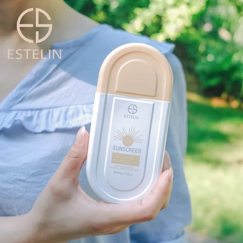 Estelin Multi Defense Tinted Sunscreen SPF 100 PA    - 100g
