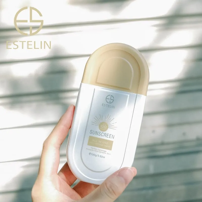 Estelin Multi Defense Tinted Sunscreen SPF 100 PA    - 100g