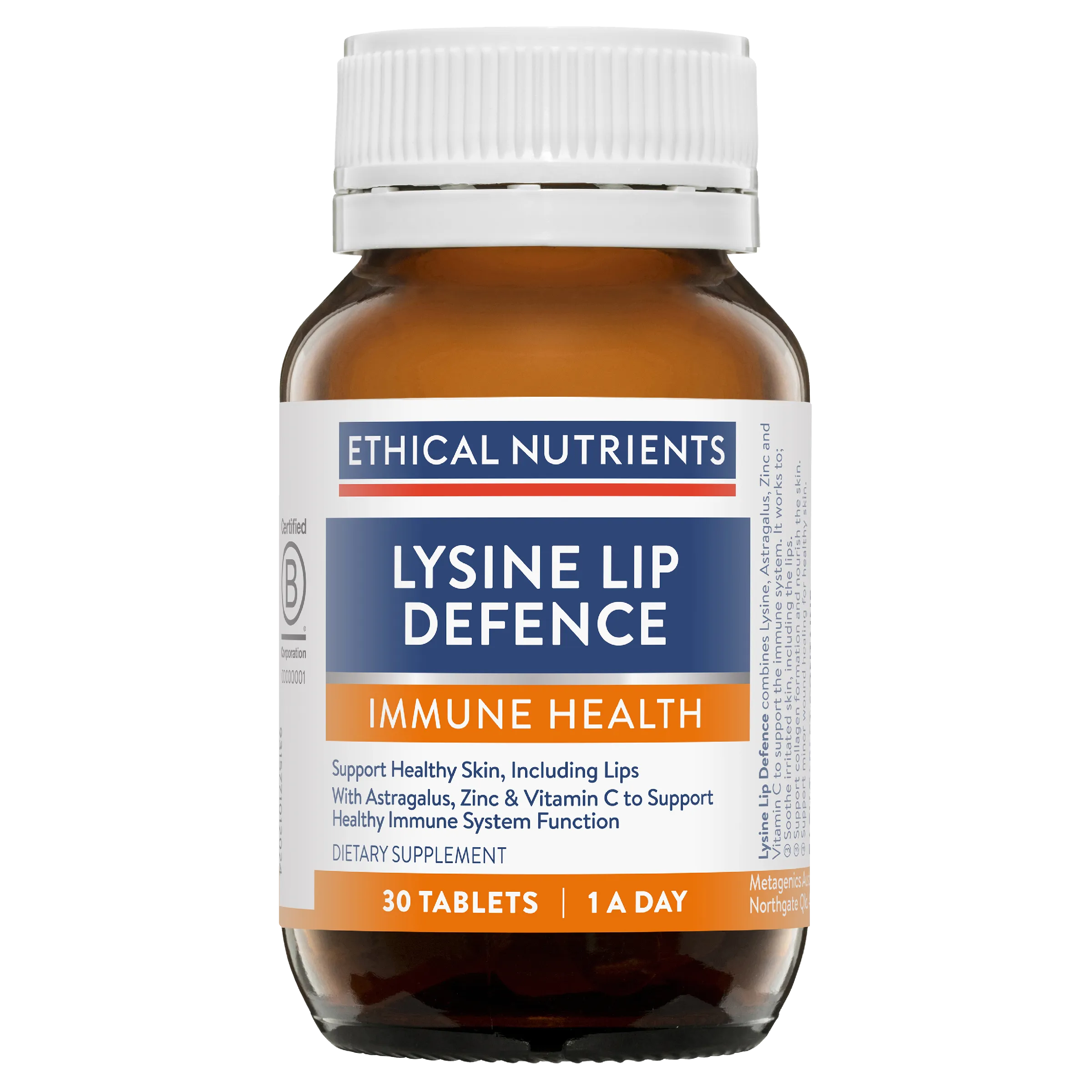 Ethical Nutrients Lysine Lip Defence