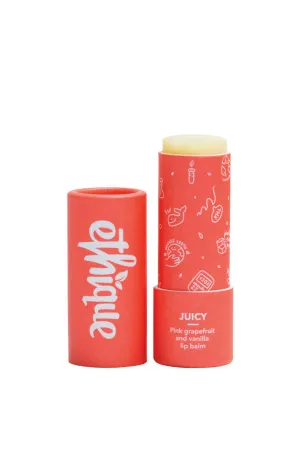 ETHIQUE Lip Balm Juicy Pink Grapefruit & Vanilla 10g