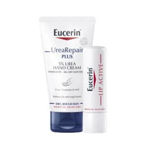 Eucerin UreaRepair Plus 5% Urea Hand Cream   Lip Active Lip Stick