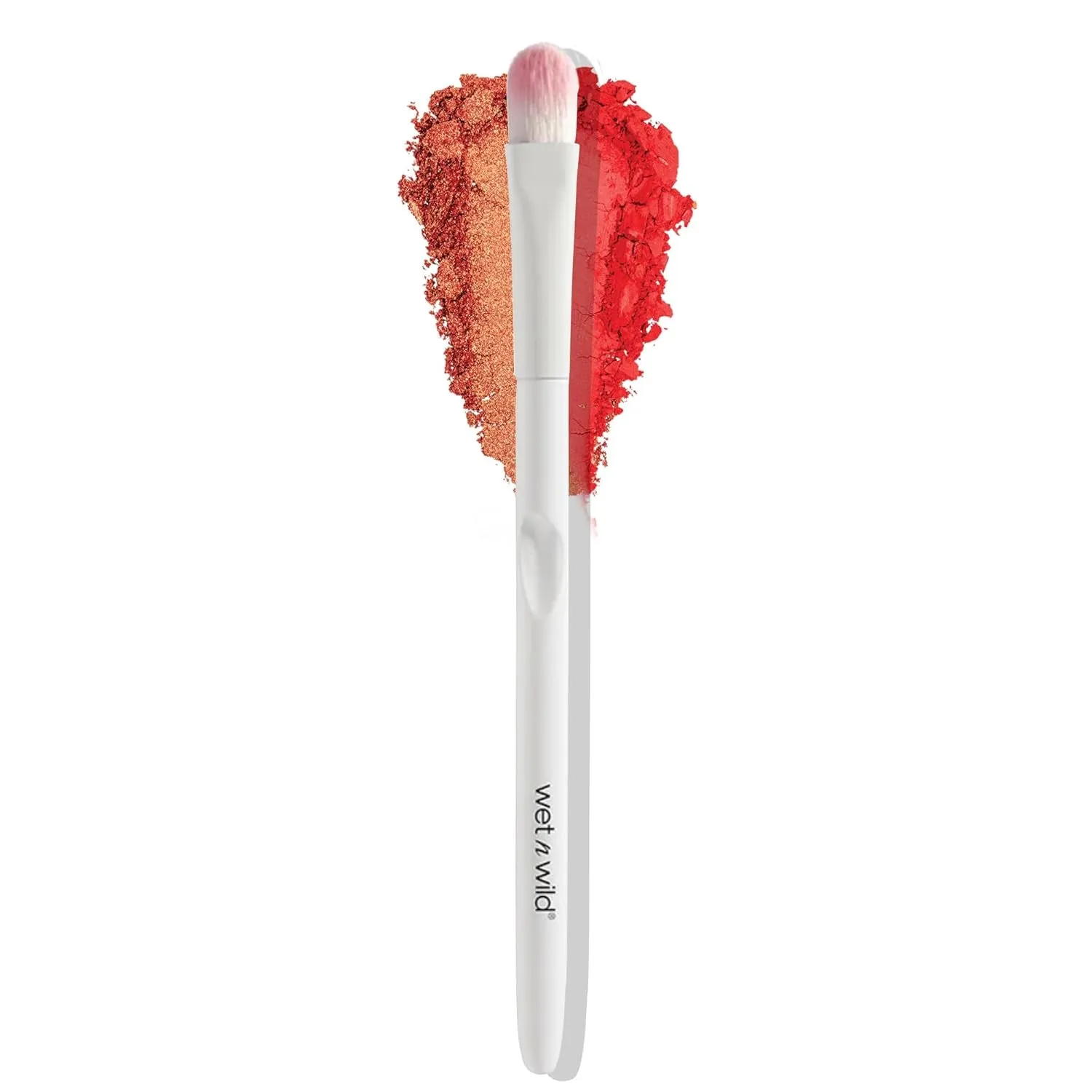 Eyebrow and Liner Brush, Dual-Ended Angled Bristles with Ergonomic Handle for Comfortable Precision Control