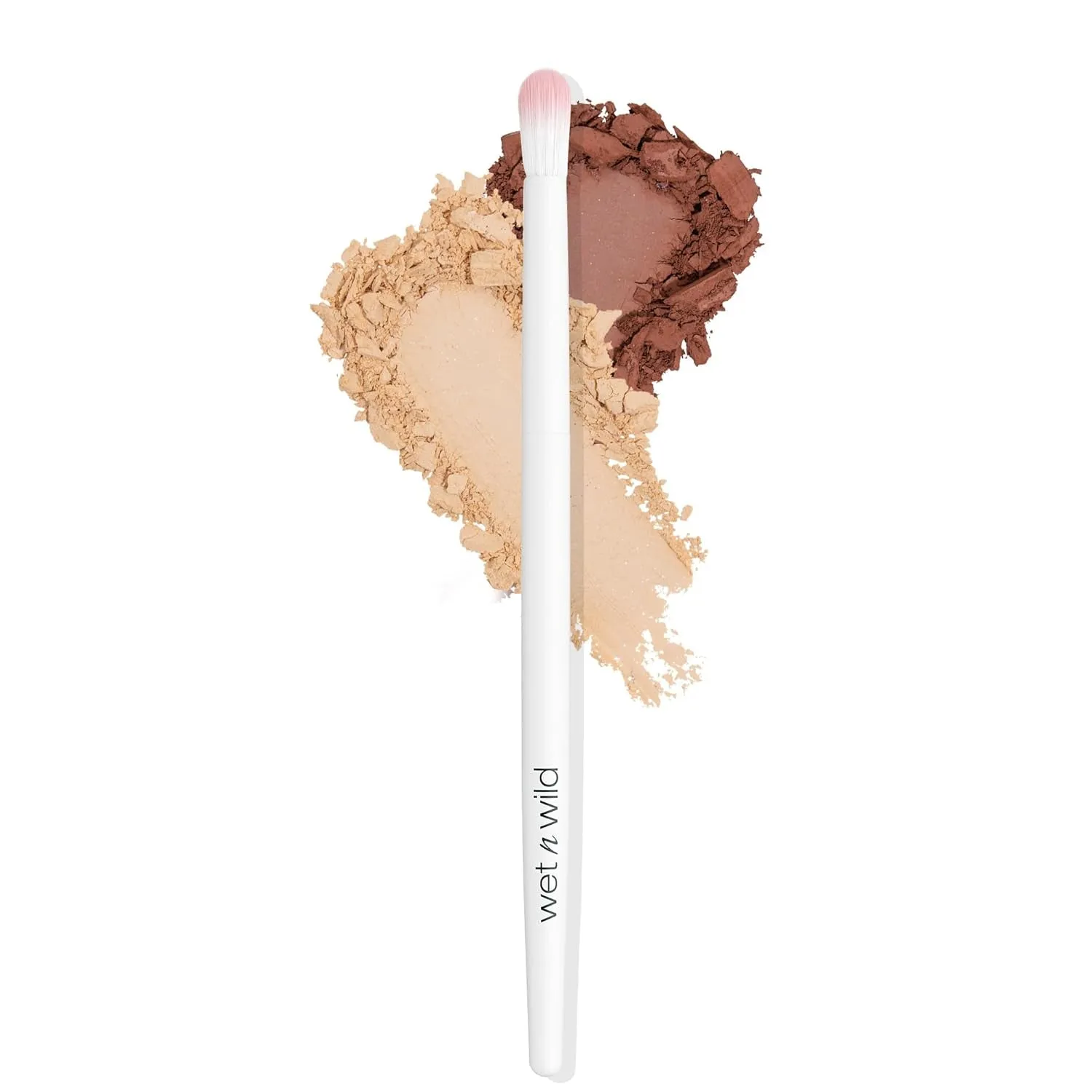 Eyebrow and Liner Brush, Dual-Ended Angled Bristles with Ergonomic Handle for Comfortable Precision Control