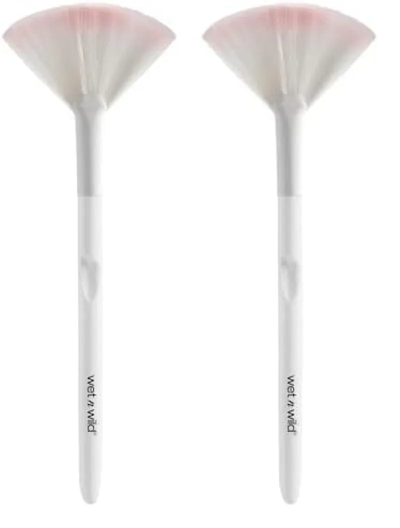 Eyebrow and Liner Brush, Dual-Ended Angled Bristles with Ergonomic Handle for Comfortable Precision Control