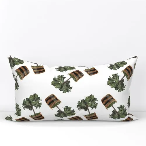 FIDDLE FIG ~ EURO   LUMBAR CUSHIONS