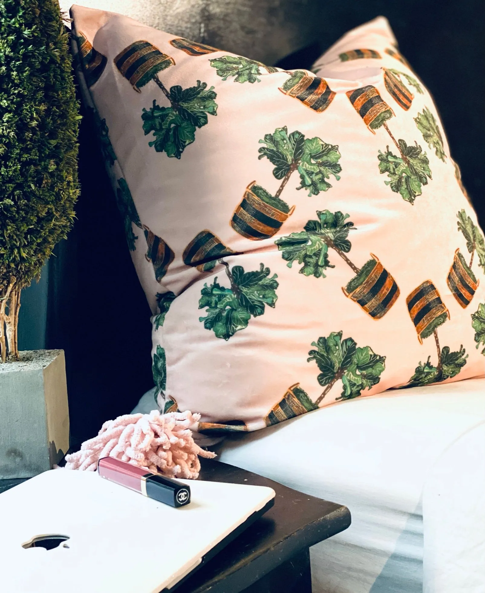 FIDDLE FIG ~ EURO   LUMBAR CUSHIONS