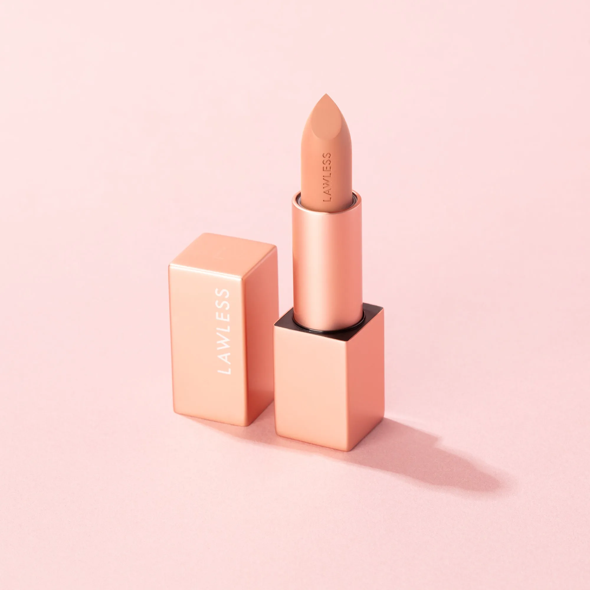 Forget The Filler Lip-Plumping Line-Smoothing Satin Cream Lipstick