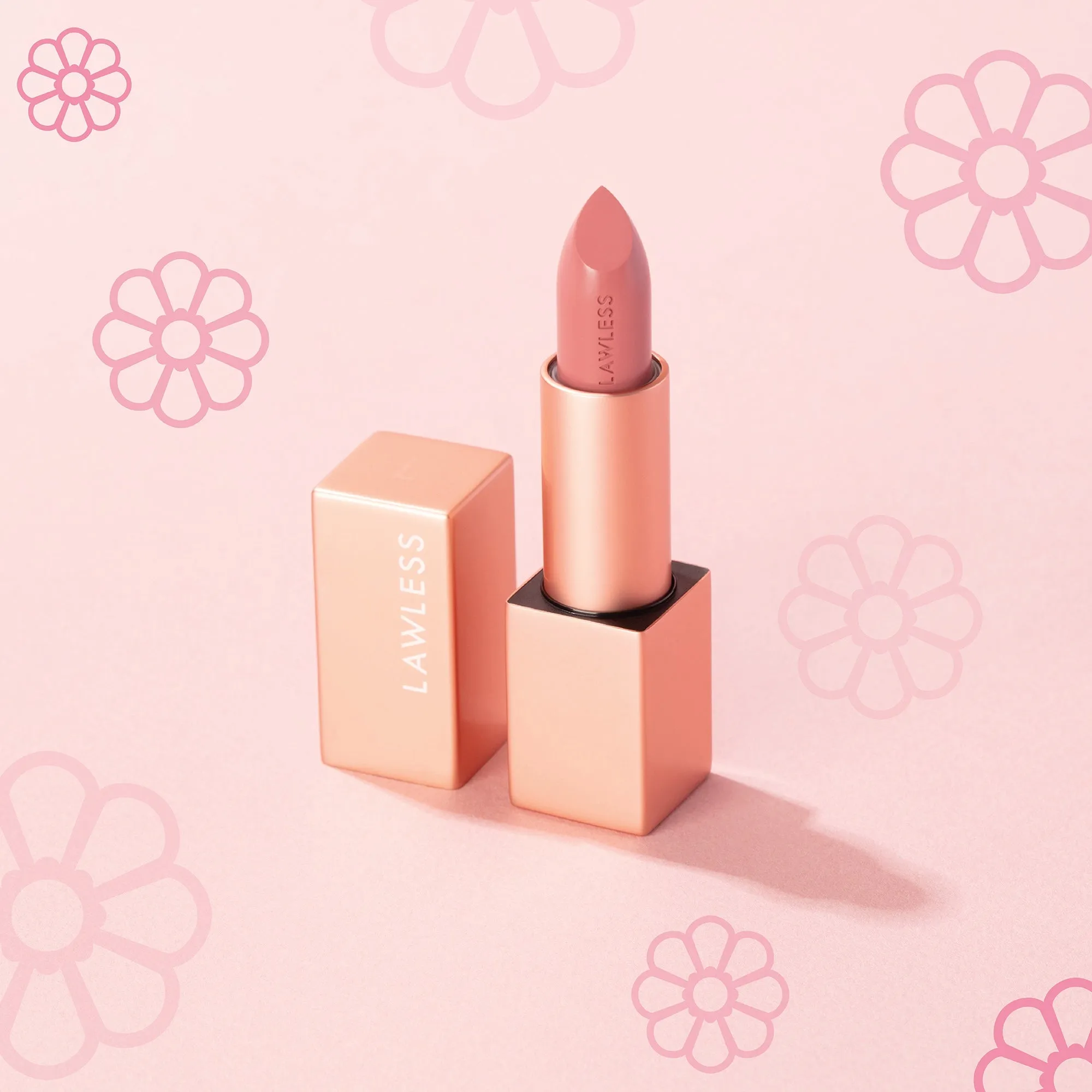 Forget The Filler Lip-Plumping Line-Smoothing Satin Cream Lipstick