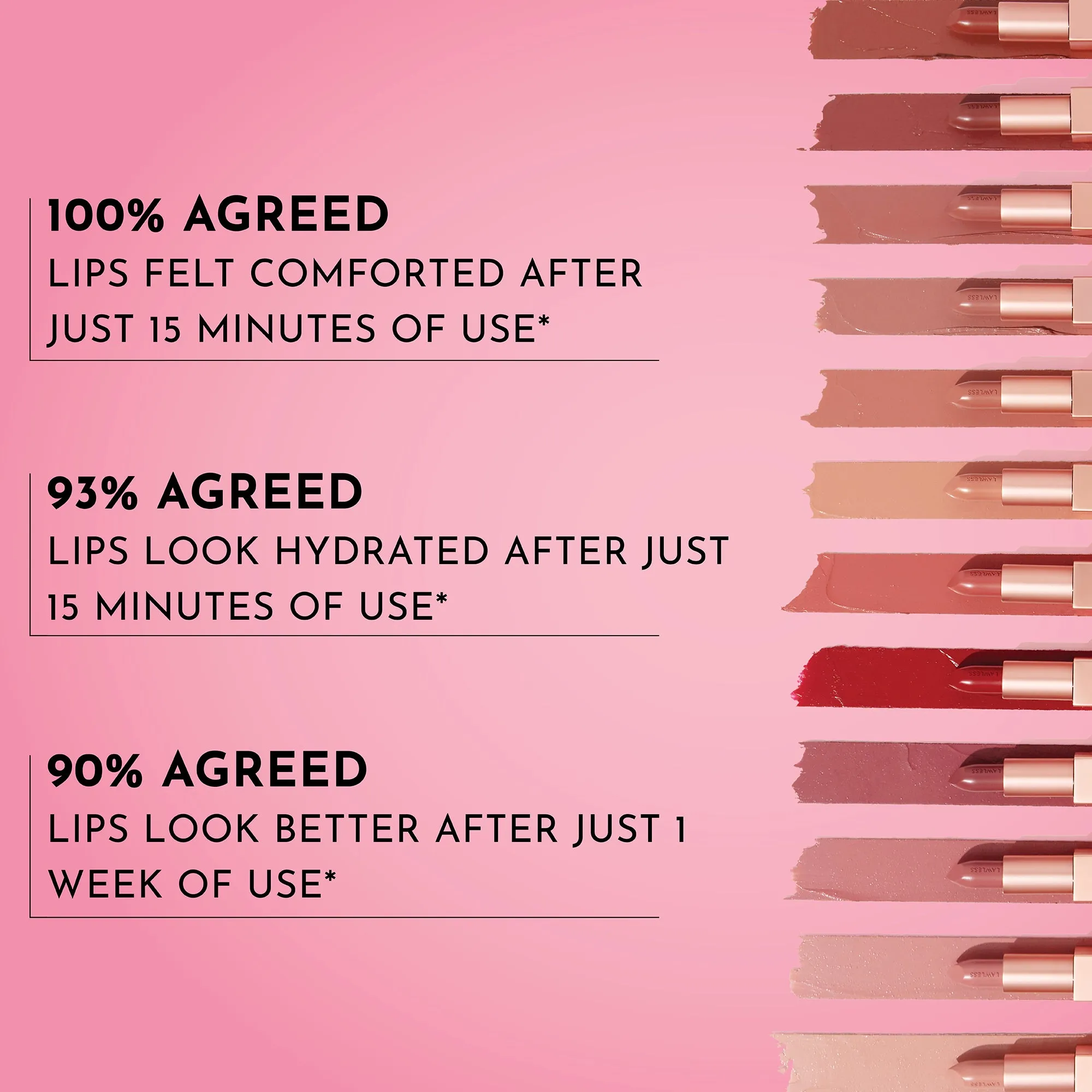 Forget The Filler Lip-Plumping Line-Smoothing Satin Cream Lipstick
