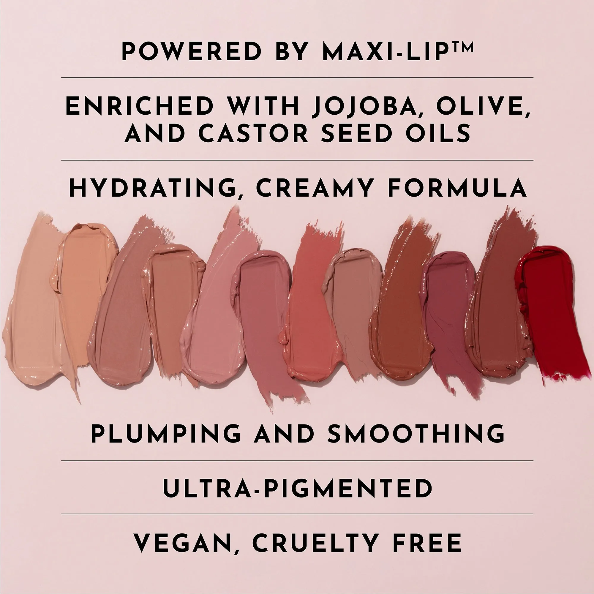 Forget The Filler Lip-Plumping Line-Smoothing Satin Cream Lipstick