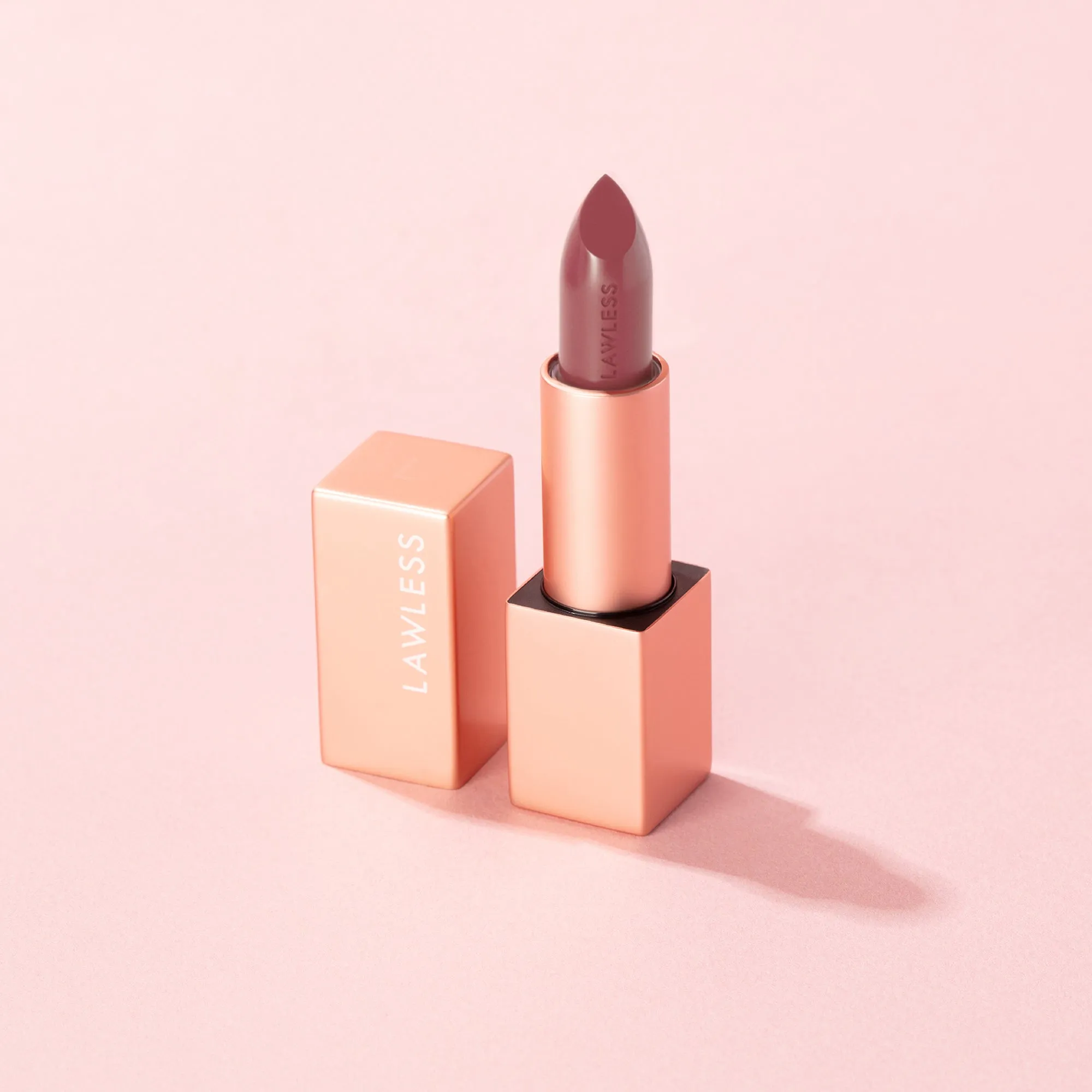 Forget The Filler Lip-Plumping Line-Smoothing Satin Cream Lipstick
