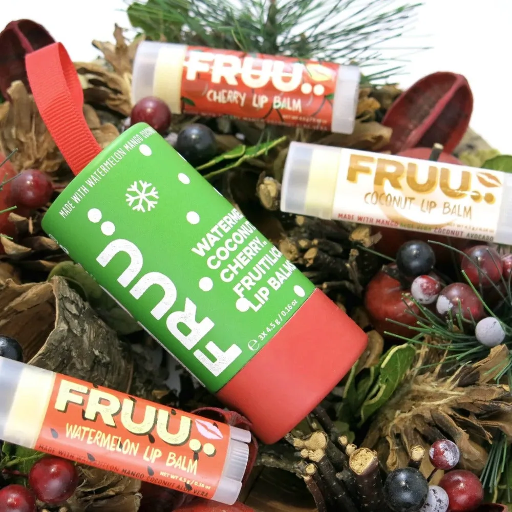 FRUU Cosmetics - Lip Balm Trio Set