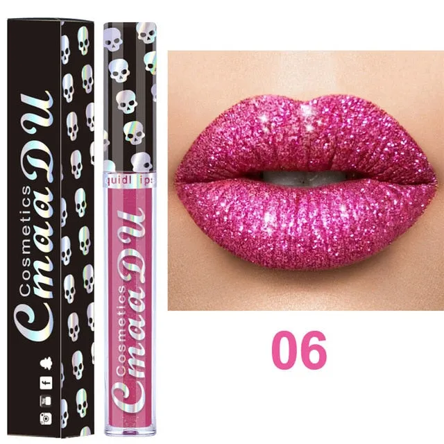 Glitter Lipstick 6 Colors