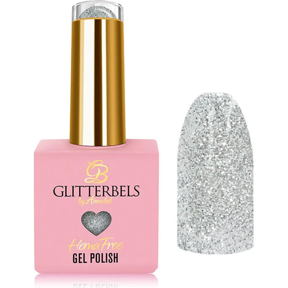 Glitterbels Hema-Free Gel Polish - Diamond Dust / 0.27 fl. oz.