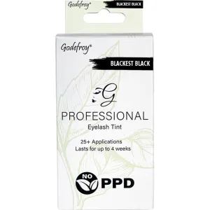 Godefroy Professional Eyelash Tint - Blackest Black / 20 Applications