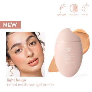 Happy Skin Rescue Me Tinted Matte Sun Gel Primer Broad Spectrum Spf40  40ml