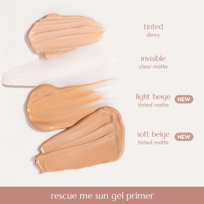 Happy Skin Rescue Me Tinted Matte Sun Gel Primer Broad Spectrum Spf40  40ml