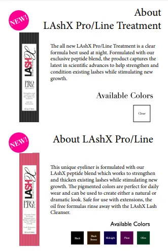 Lash Growth Treatment - Eyeliner - LAshX® PRO/Line Package