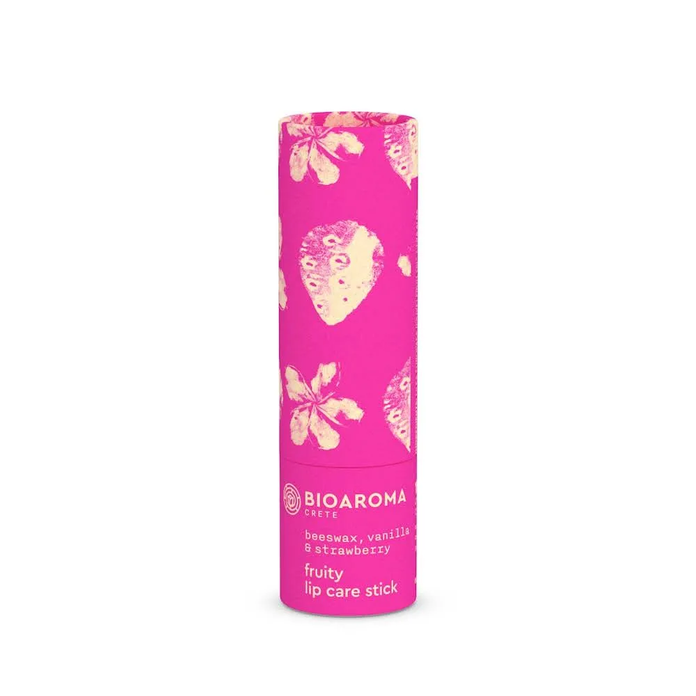 LIPSTICK Organic Lip Stick with Strawberry & Vanilla