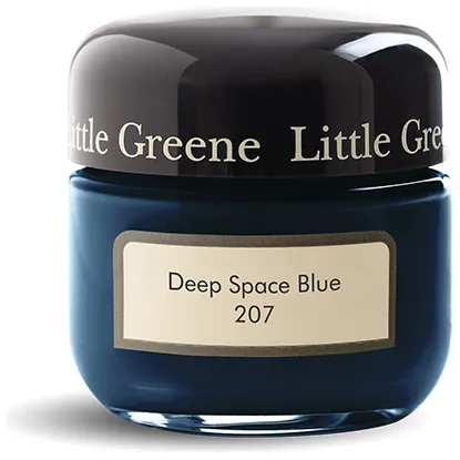 Little Greene Deep Space Blue Paint 207
