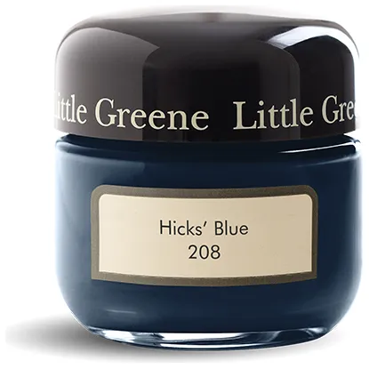 Little Greene Hicks Blue Paint 208