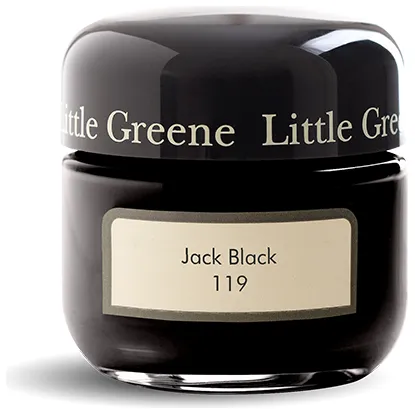 Little Greene Jack Black Paint 119