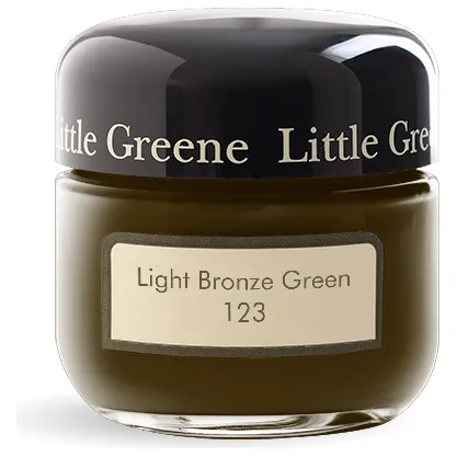 Little Greene Light Broze Green Paint 123