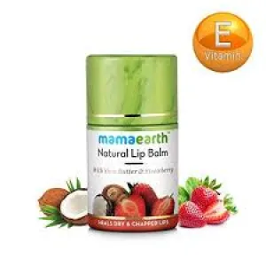 Mamaearth Natural Lip Balm - Strawberry (4.5gm)