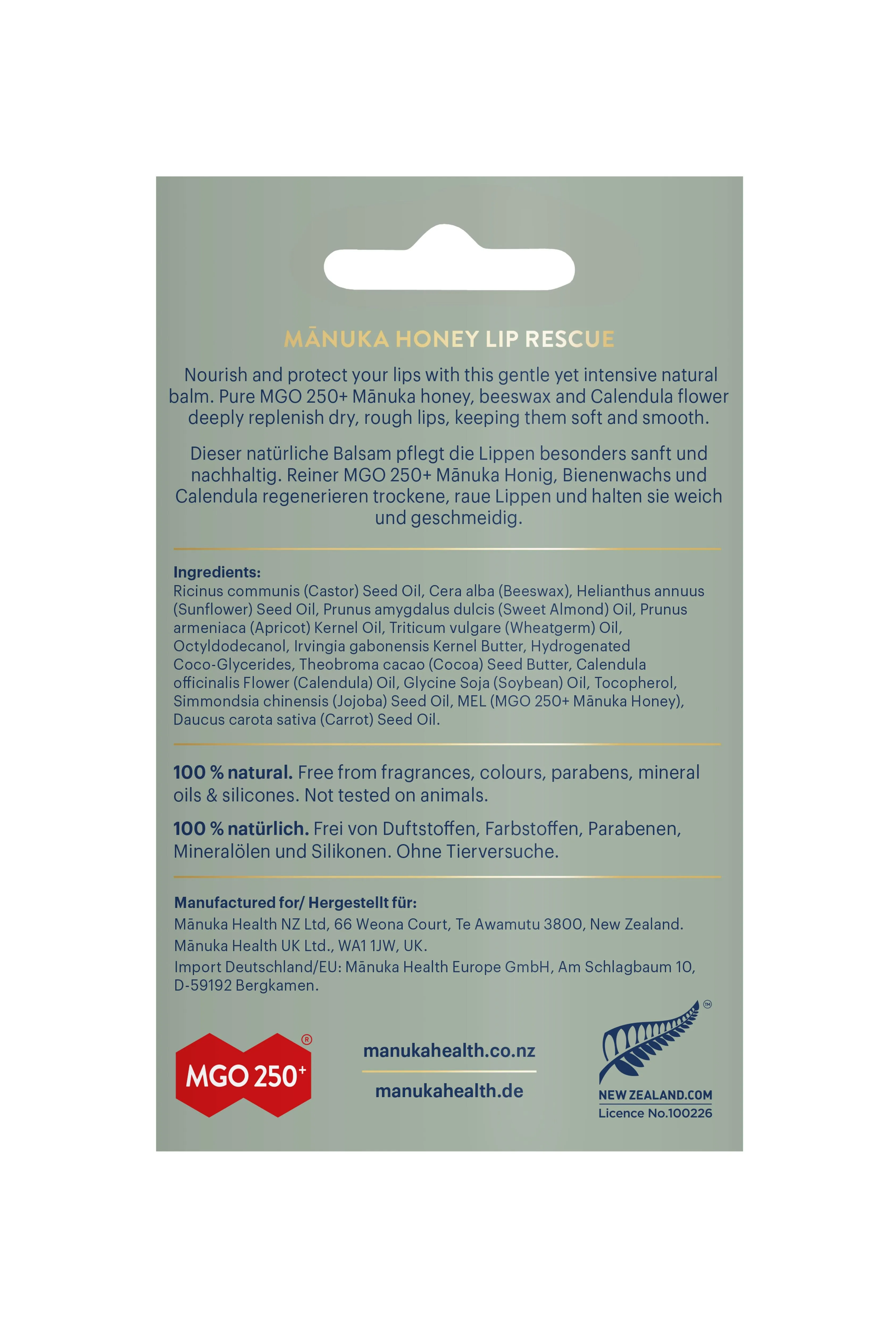 Manuka Honey Lip Balm 4.5 g