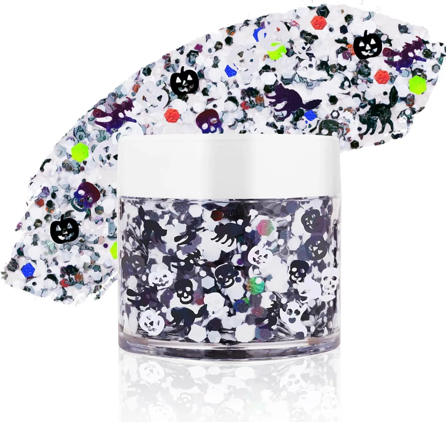 Mardi Gras Face Glitter,Green Purple Gold Mixed Holographic Chunky Body Glitter Gel,Mardi Gras Glitter,Festival Sequins for Face and Body, New Orleans Decorative Carnival Decorations
