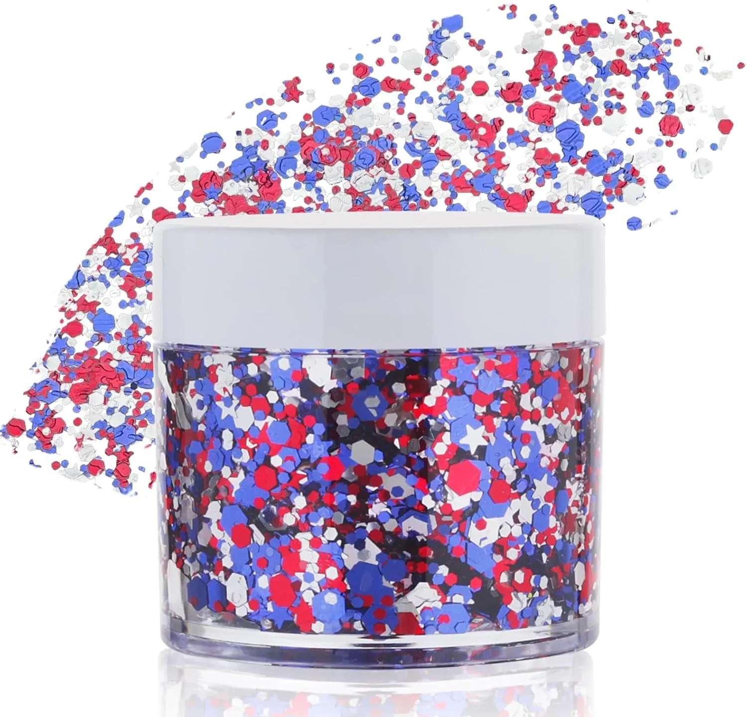 Mardi Gras Face Glitter,Green Purple Gold Mixed Holographic Chunky Body Glitter Gel,Mardi Gras Glitter,Festival Sequins for Face and Body, New Orleans Decorative Carnival Decorations