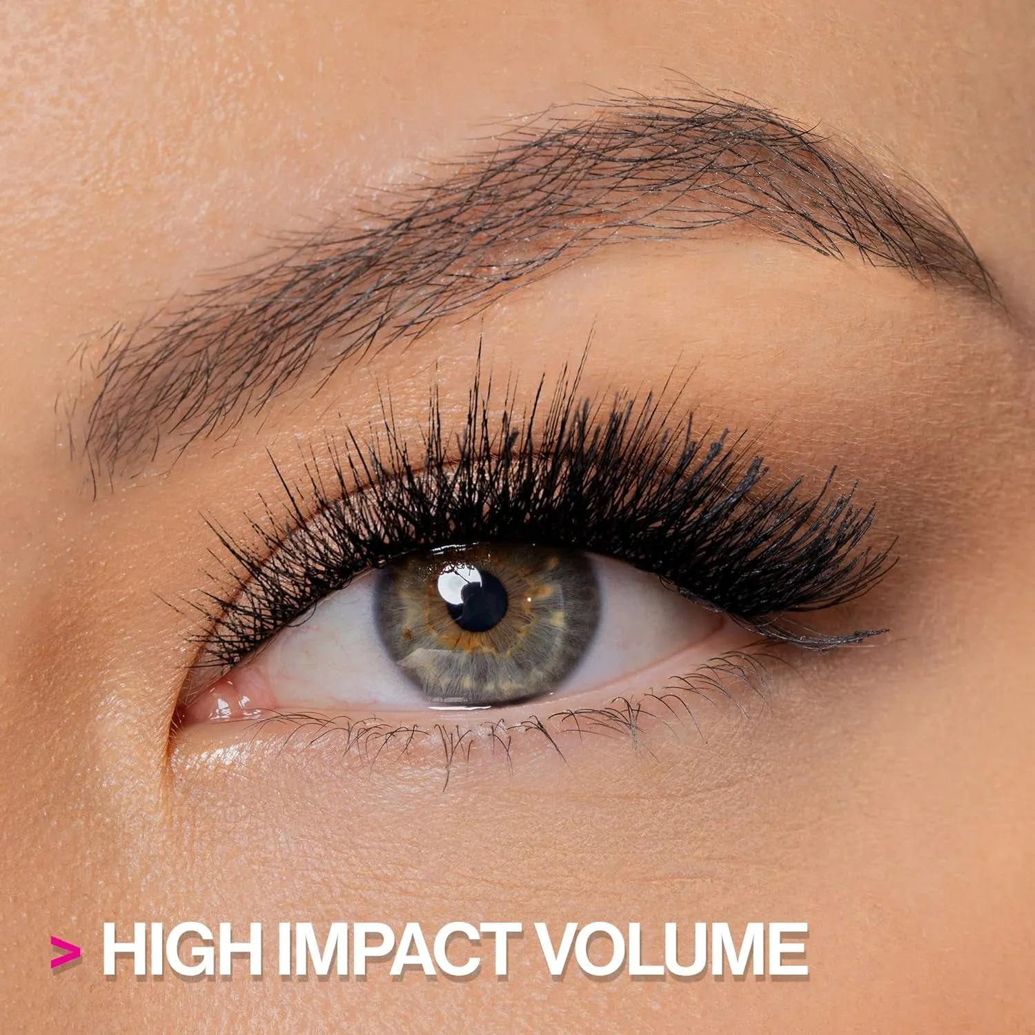 Mascara Mega Volume - Vitamin E Enriched Volumizing, Smudge-Resistant Formula, Cruelty-Free, Gluten-Free, Sulfate-Free & Vegan - Black