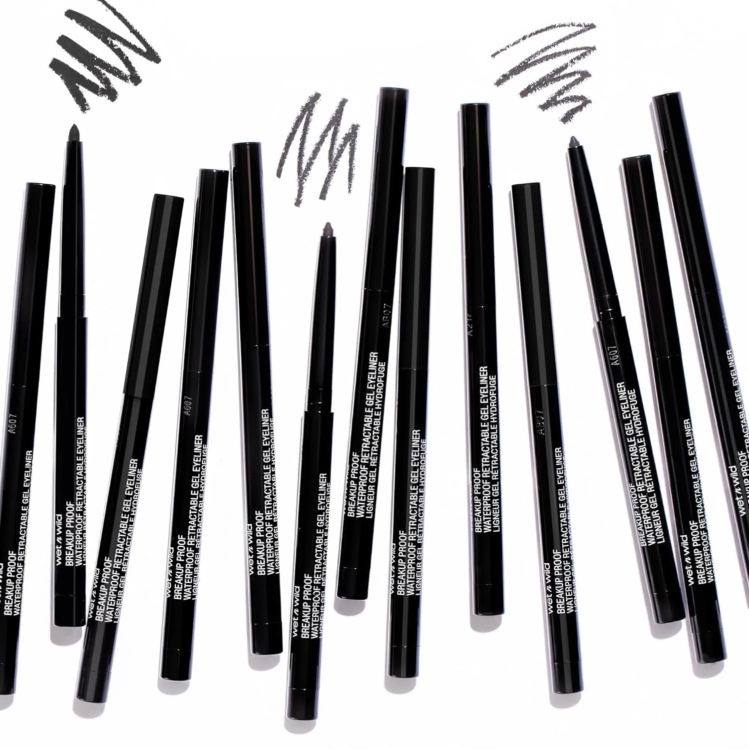 Mega Last Breakup Proof Retractable Gel Eyeliner - Waterproof 16-Hour Long-Lasting Wear, Cruelty-Free & Vegan - Brick Brown
