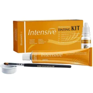 Middle Blonde Mini Tinting Kit - Original Orange Box Cream Hair Dye   Developer by Intensive Lash & Brow