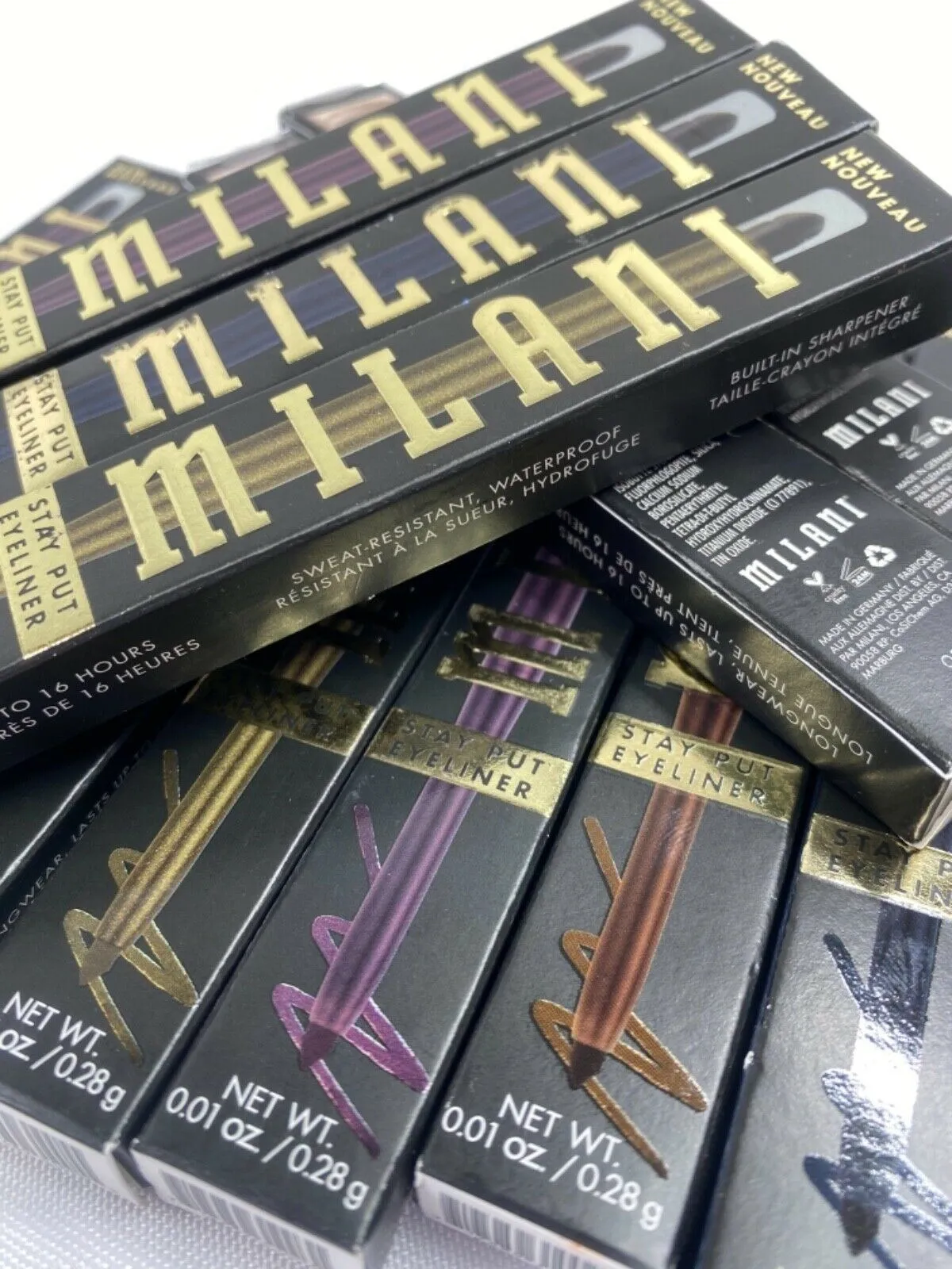 Milani Stay Put Waterproof Eyeliner YOU CHOOSE Buy More Save & Combine Shipping