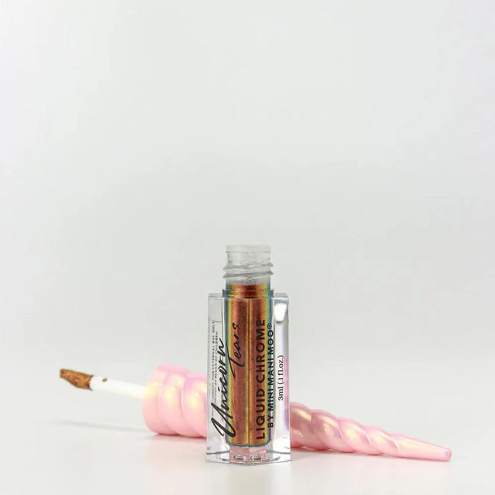Mini Mani Moo! Unicorn Tears Liquid Chrome - Chestnut Forest / 0.1 oz.