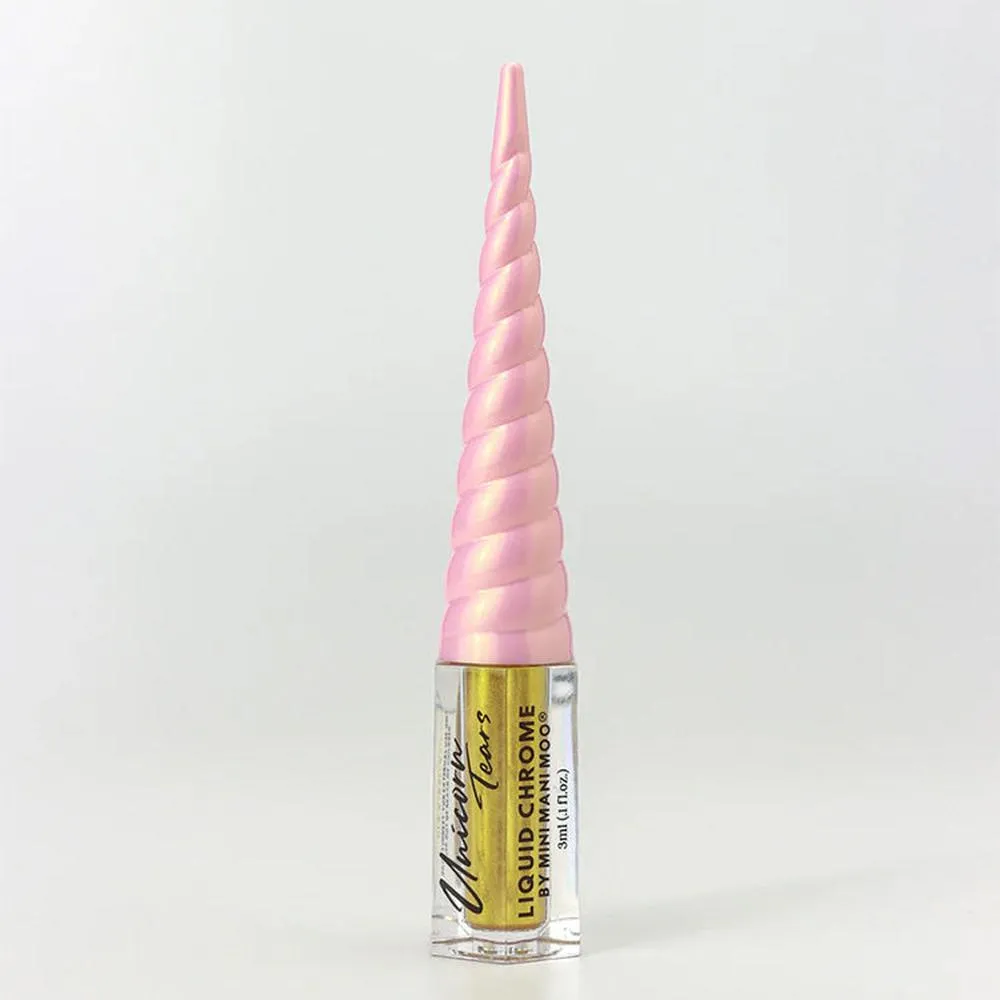 Mini Mani Moo! Unicorn Tears Liquid Chrome - Gold / 0.1 oz.