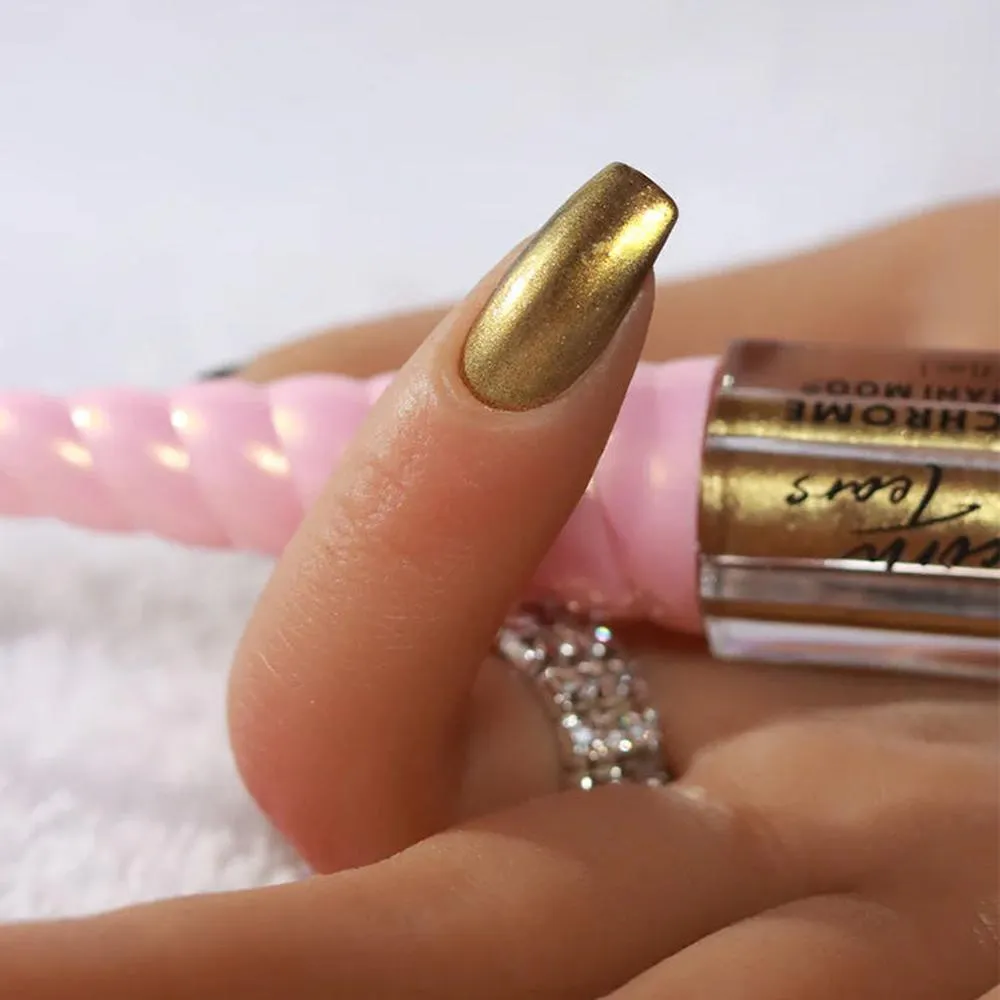Mini Mani Moo! Unicorn Tears Liquid Chrome - Gold / 0.1 oz.